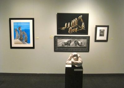 The 52nd Annual Exhibition Tour at Charles H. MacNider Art Museum, Mason City, IA (Courtesy of the Museum)