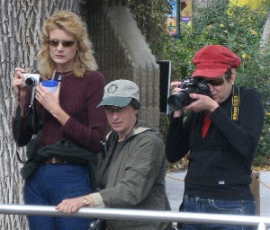Rachelle Siegrist, Karryl and Christine Knapp at the Denver Zoo.